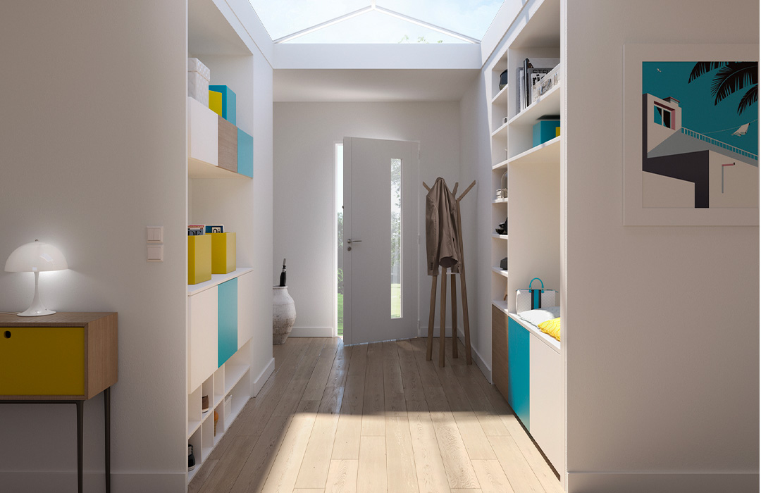 placard sur mesure entrée maison