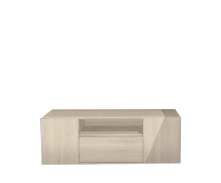 Aper?u Meuble TV bas avec porte battante