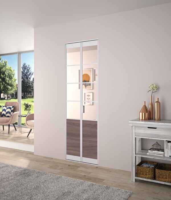 Porte de placard Pliante Duomo fermée