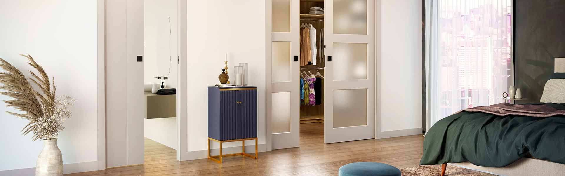 Aper?u Porte intérieure coulissante