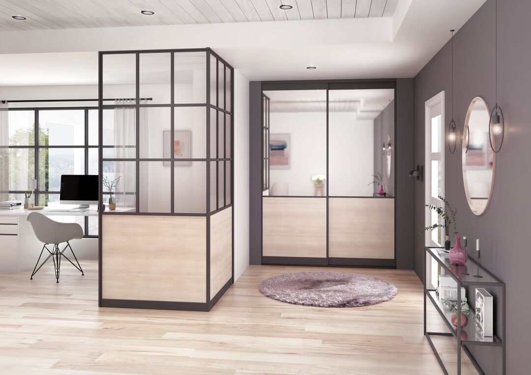 Entrée - Sogal Cloison Atelier Duomo et portes de placard Atelier Camden