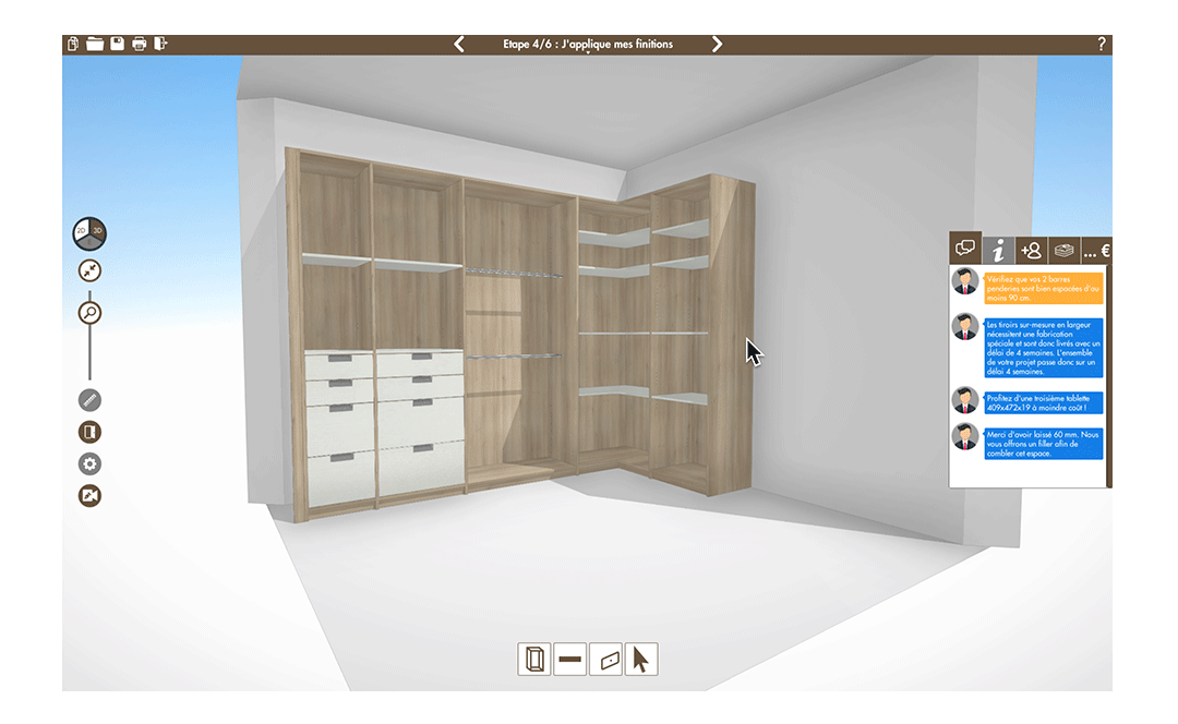 configurateur aménagement Excellence?